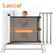 LASCAL Kiddy Guard Avant Baby Safety Gate| 1 Side Wall and 1 Side Bannister (Staircase) | Up to 120cm LASCAL Kiddy Guard Avant Baby Safety Gate| 1 Side Wall and 1 Side Bannister (Staircase) | Up to 120cm